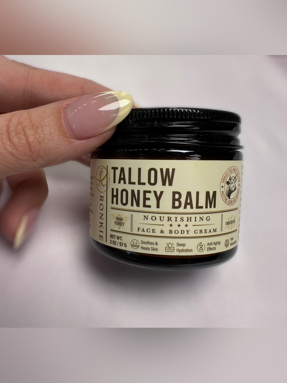 Tallow Honey Balm Nourishing Face & Body Cream - Cream